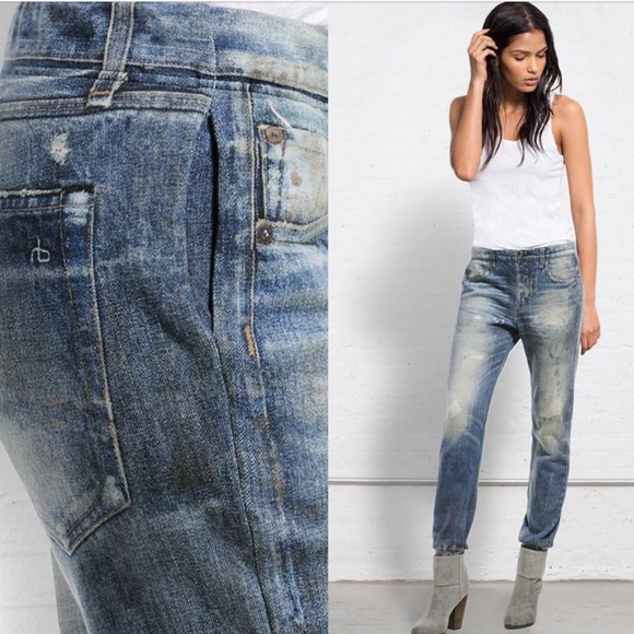 Rag And Bone Miramar Sweatpants Jean Xs 